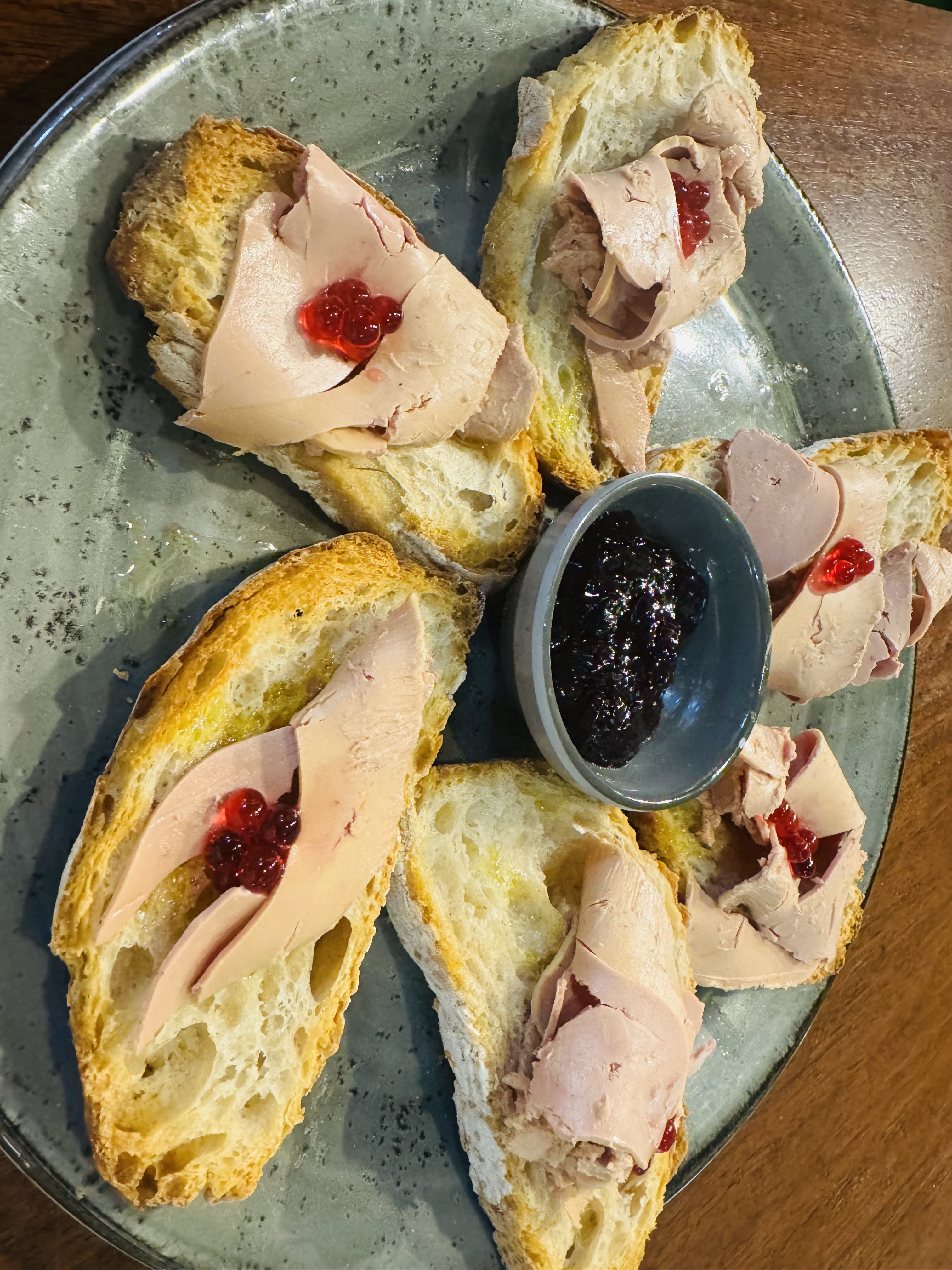 Toast With Foie Gras