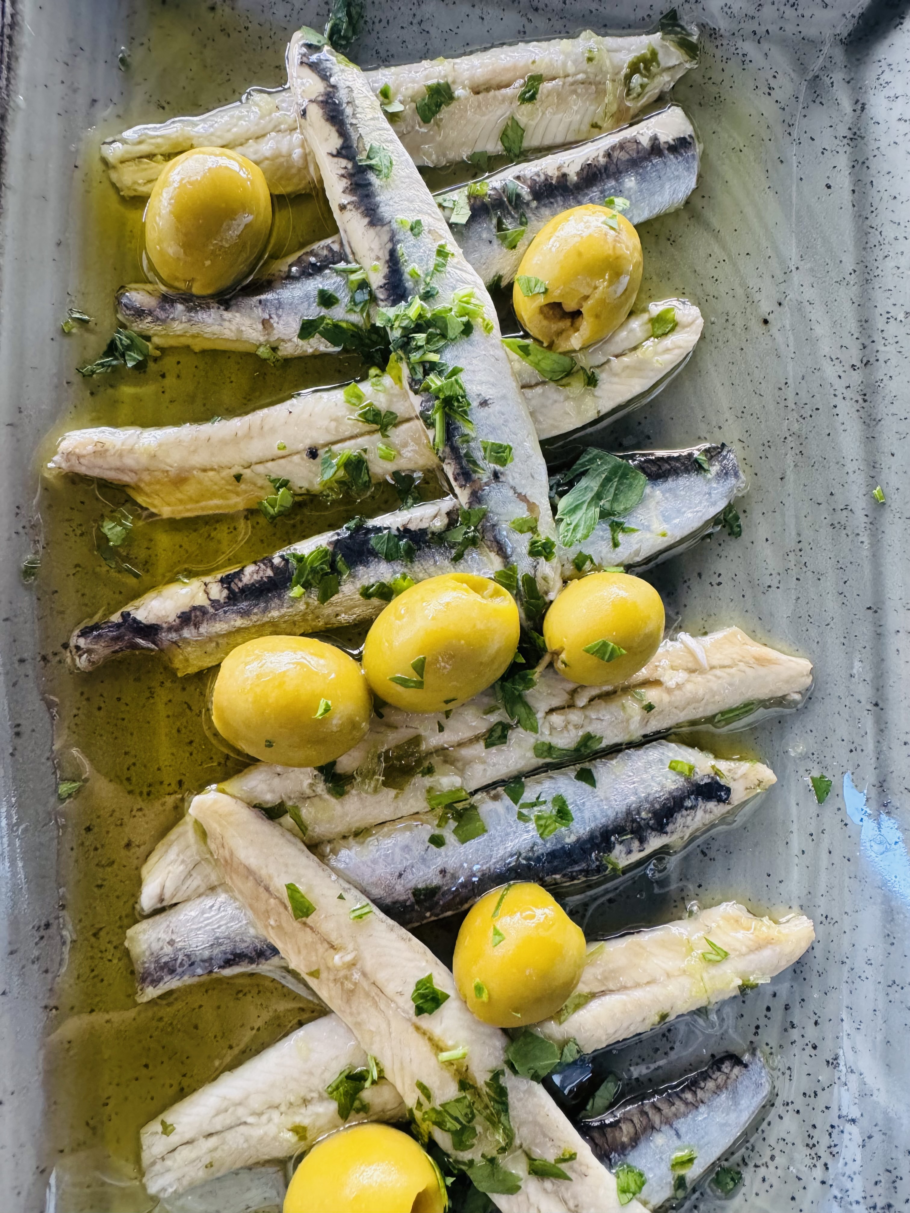 Anchivies in Vinegar