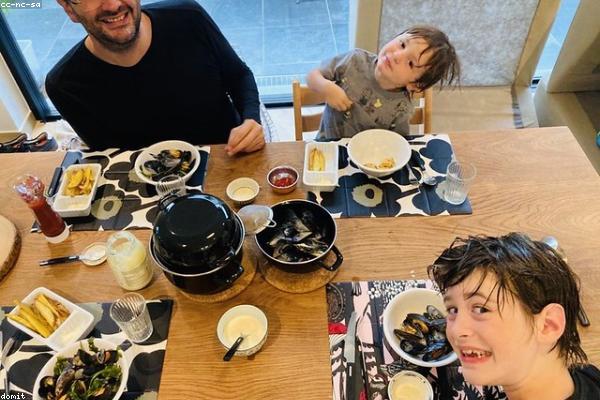 Mejillones al Vapor